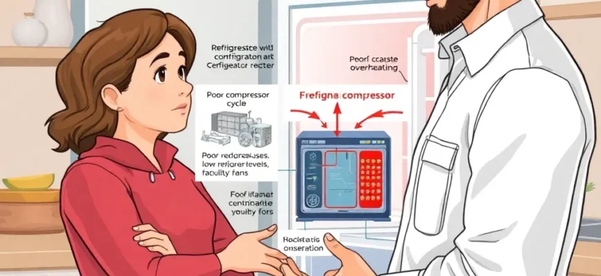 почему компрессор холодильника горячий