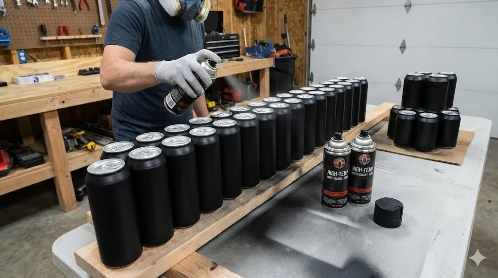 Шаг 3 Покраска банок