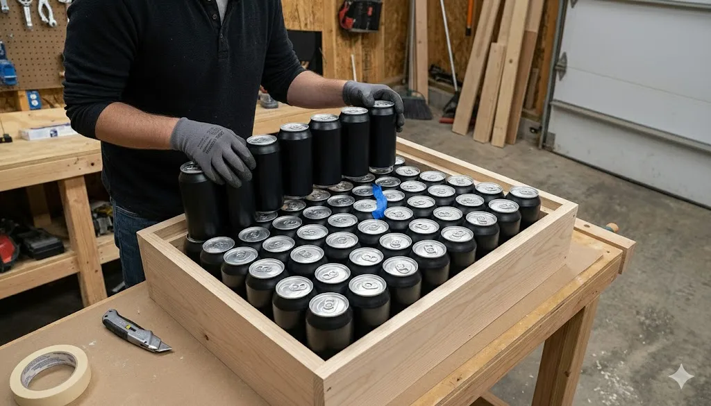 Шаг 4 Сборка абсорбера