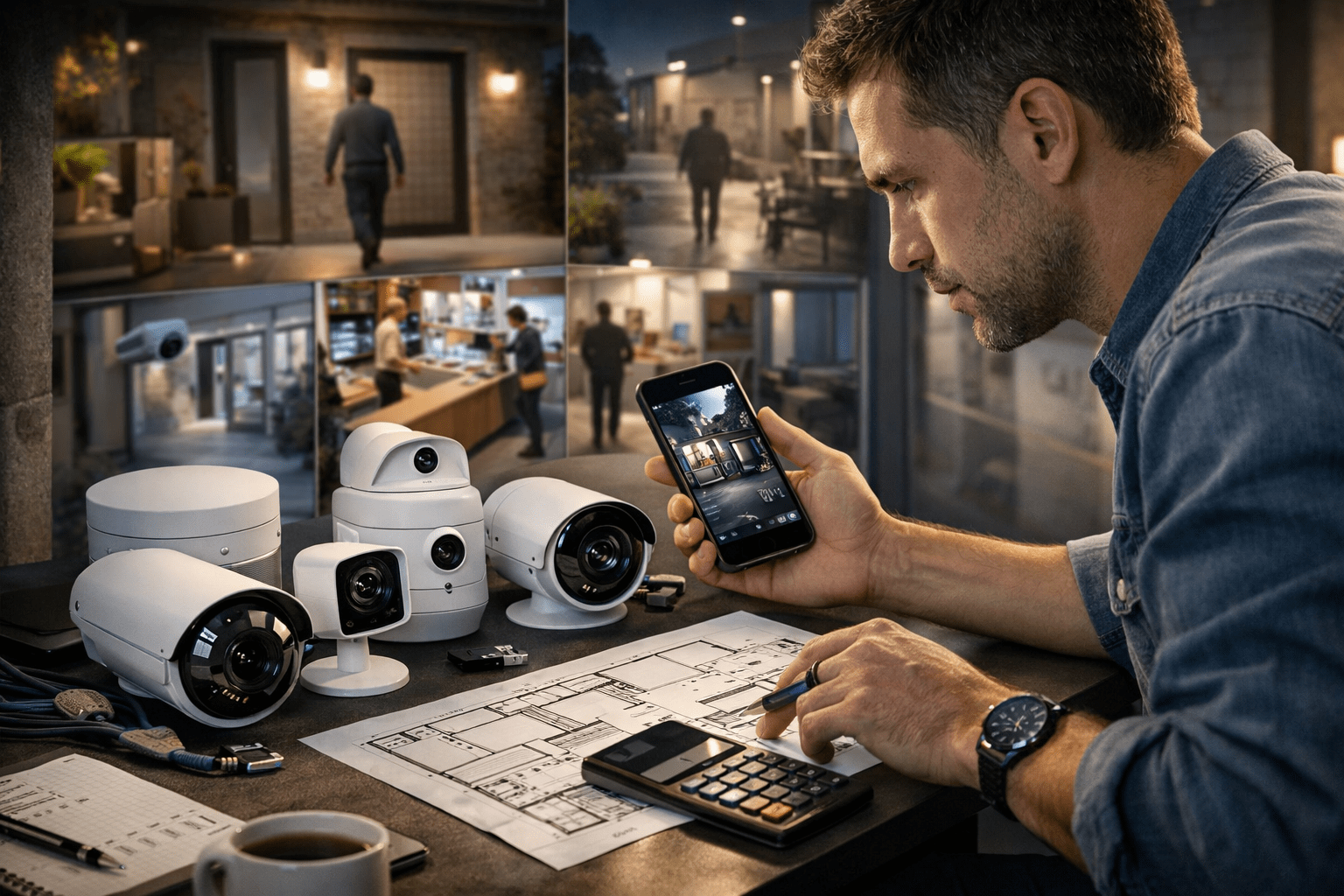 Камеры видеонаблюдения разных типов для дома и бизнеса: выбор по цене, формату и задаче