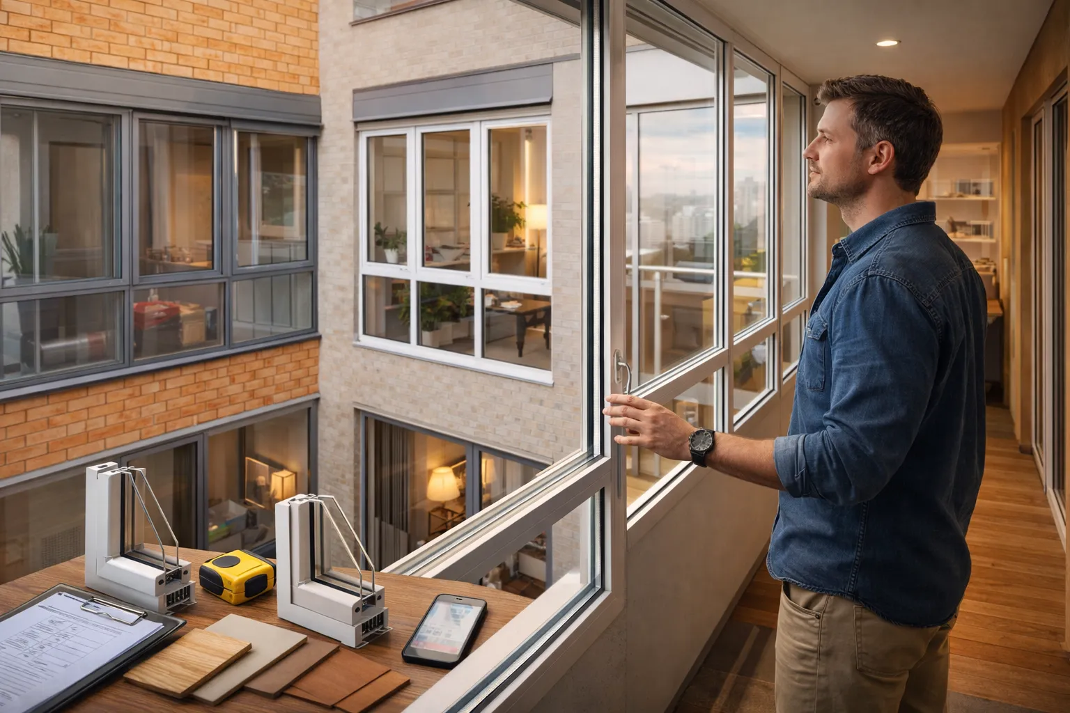 Остекление балкона и лоджии под ключ: сравнение тёплого, холодного и панорамного остекления