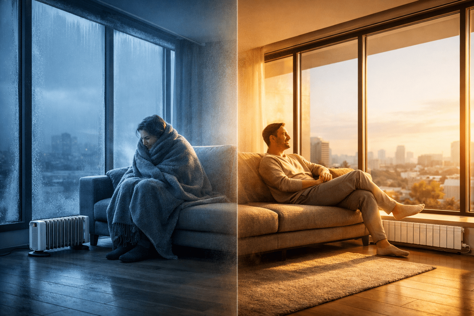 биметаллические радиаторы 200 мм под панорамные окна расчет секций отопления