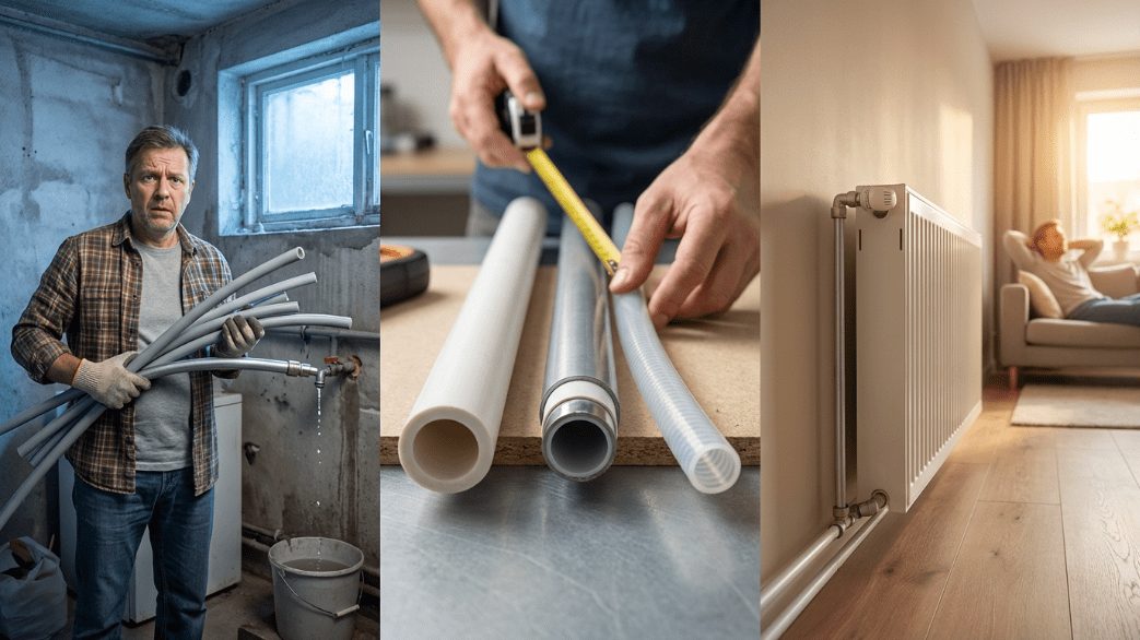 купить трубы для отопления какие выбрать диаметр pex ppr металлопластик сравнение системы отопления дома