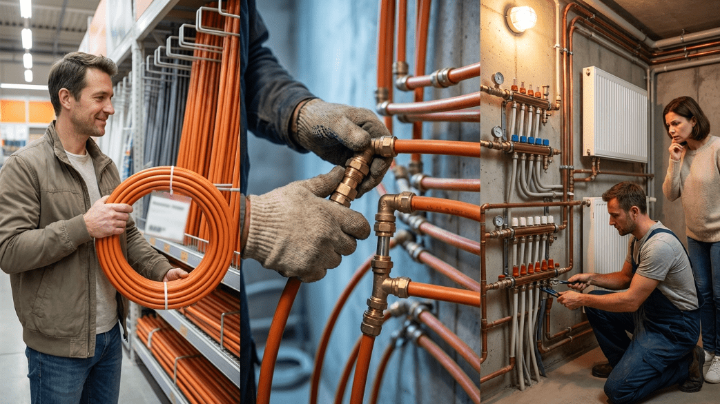 реальная стоимость труб отопления сравнение цена за метр и итоговая цена системы отопления